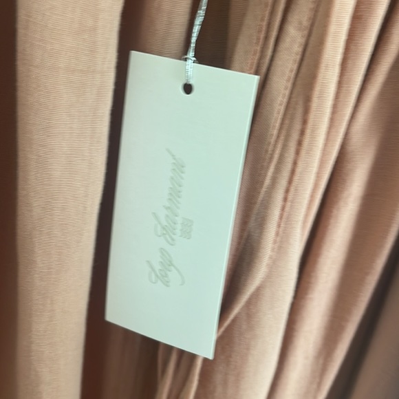 Loup Charmont flow long dress . Nude/pinkish blush - Picture 2 of 4